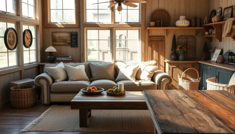 farm style living room