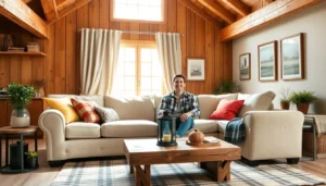 farm style living room ideas